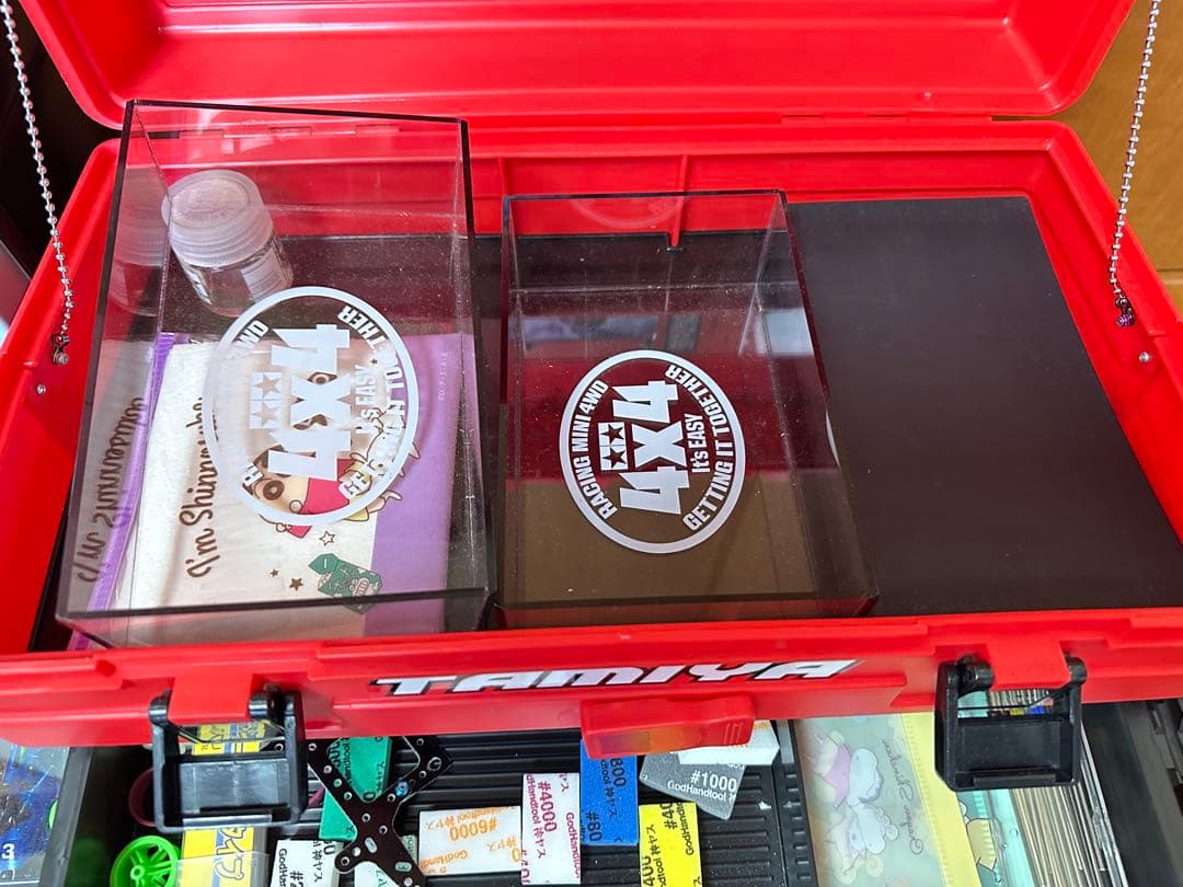 ミニ四駆引退セット(プロクソンミニルータ、工具)