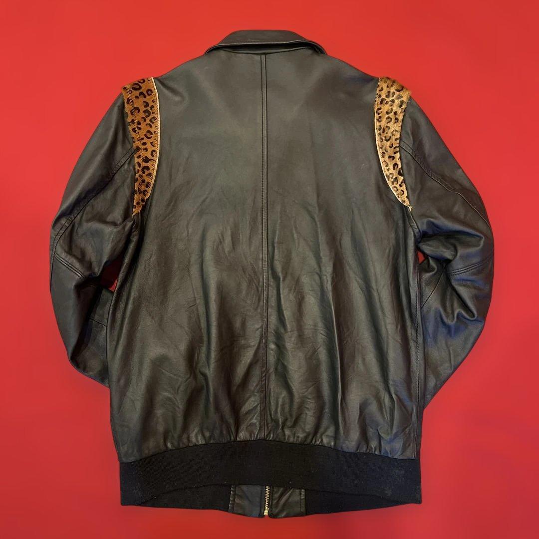 Sサイズ　Schott　ショット　レザージャケット　ライダース　古着　USED