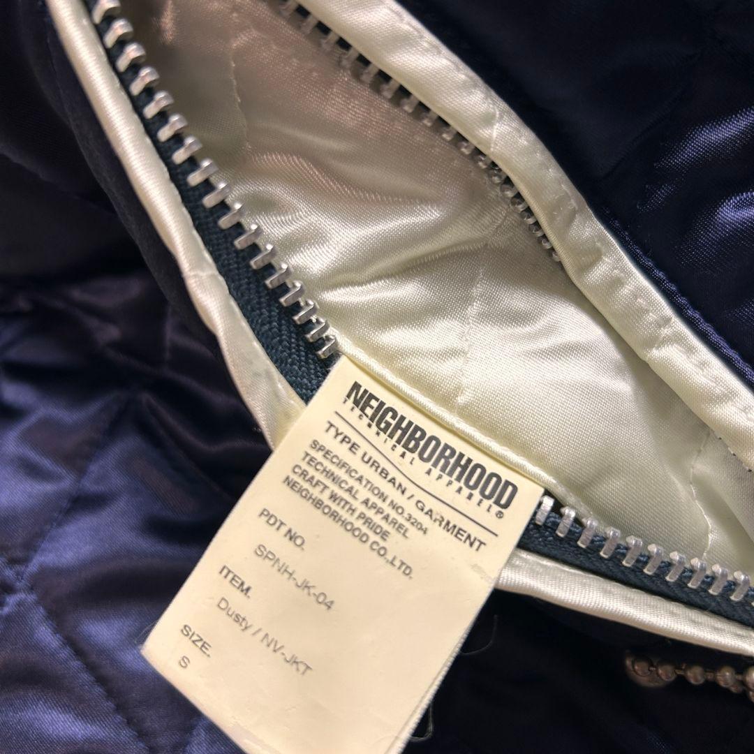 Neighborhood ベロア 刺繍 リバーシブル スーベニア ジャケット