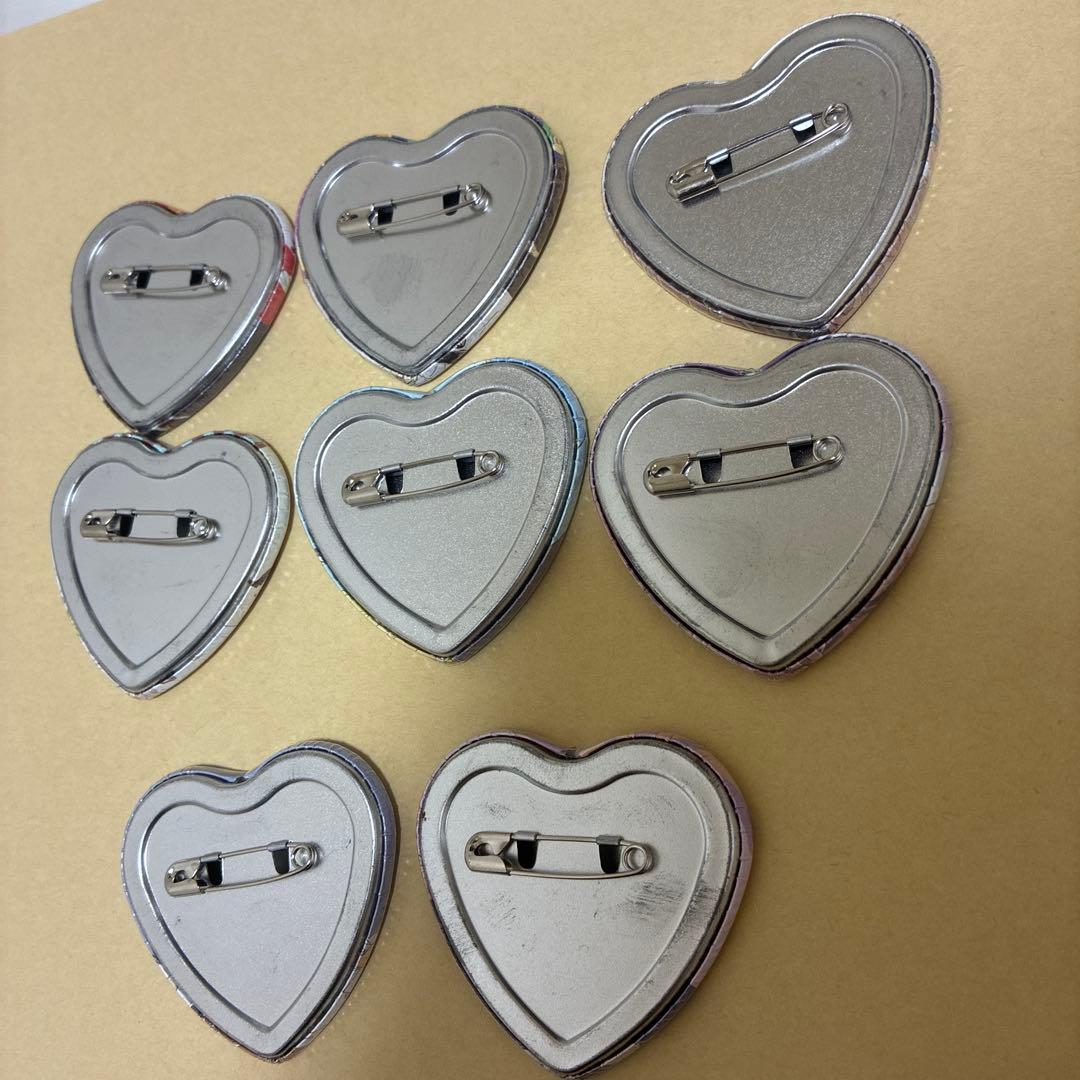 ひとりじめマイヒーロー　缶バッジ　ハート　まとめ