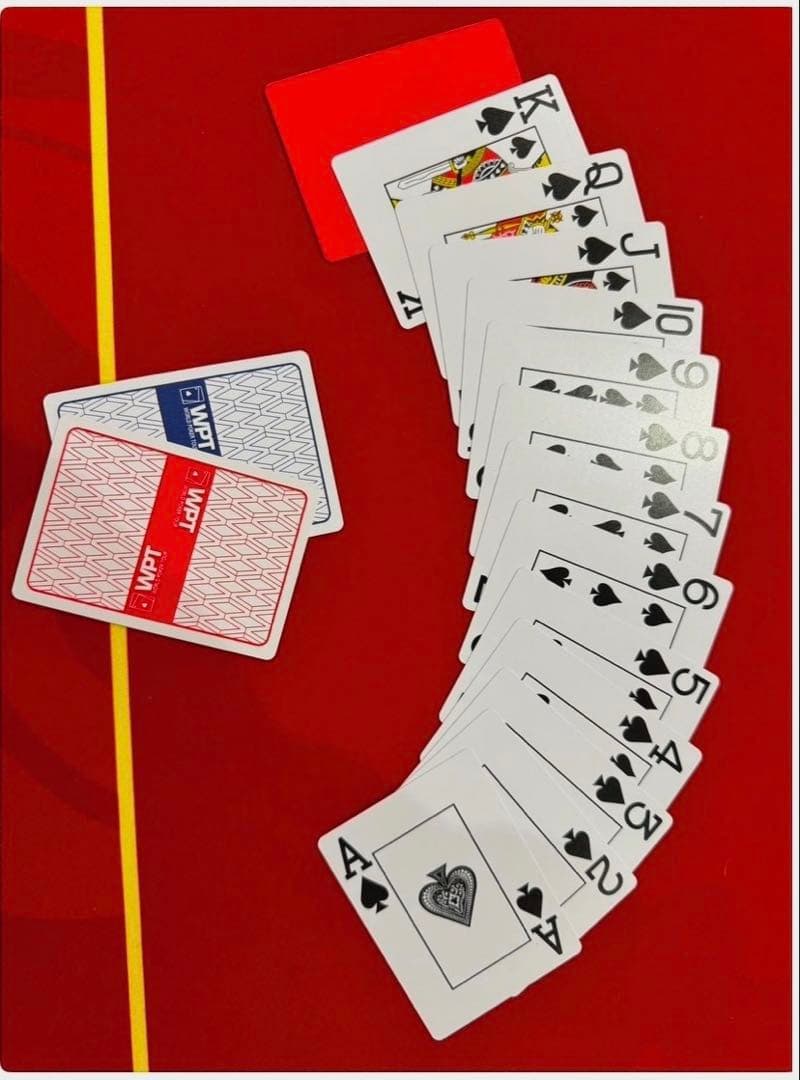 WPTポーカートランプ　赤・青 5セット ※セール中