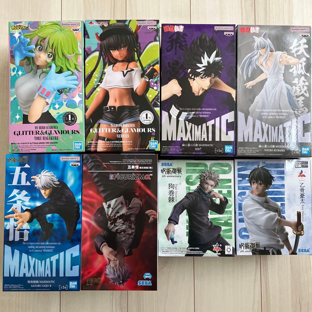 最新プライズフィギュア　8個まとめ