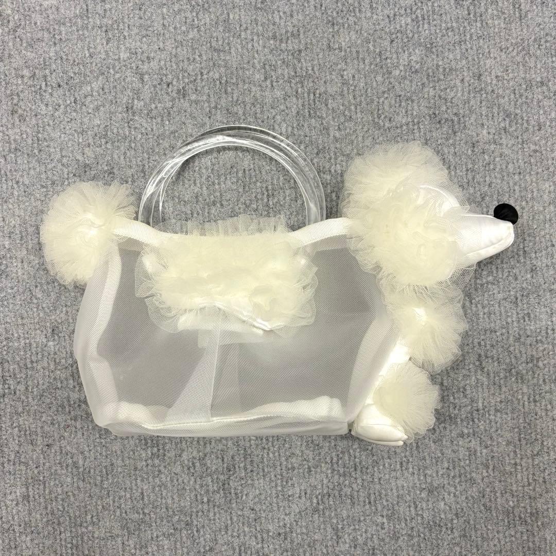 ラドロー　LUDLOW　プードルバッグ　POODLE BAG　ホワイト