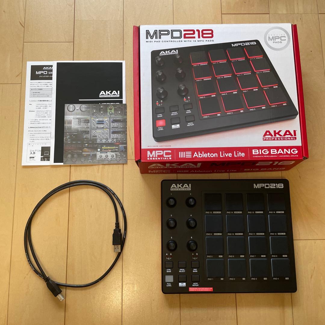 DTM・DAW AKAI MPD218