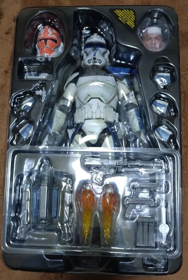 ホットトイズ　スターウォーズ　キャプテンレックス　クローンウォーズ501大隊