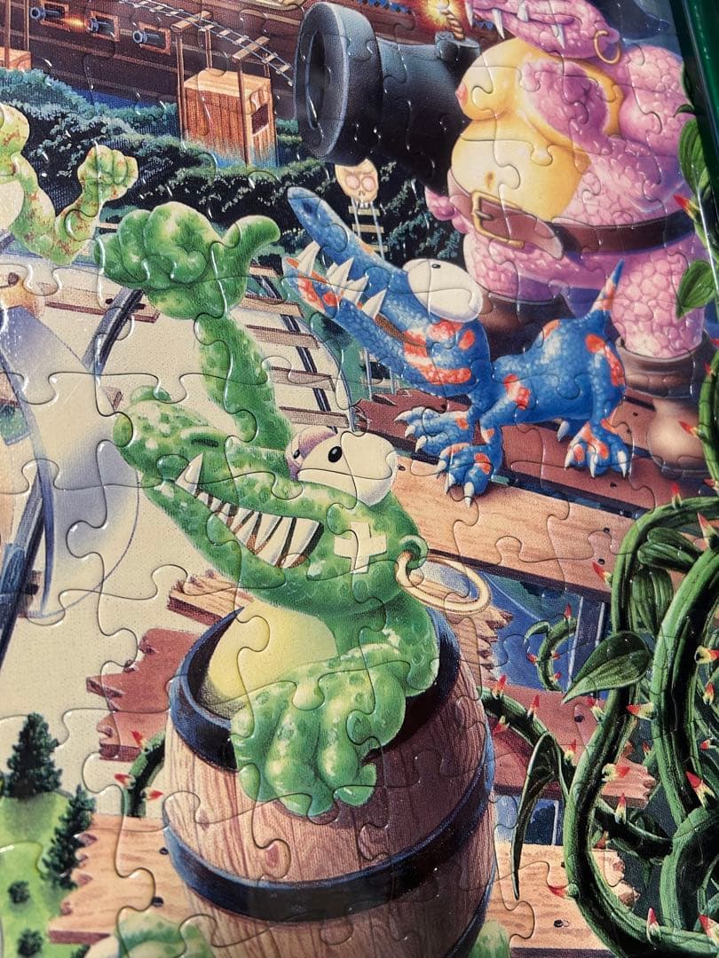 任天堂ドンキーコング ジグソーパズル フレーム付き