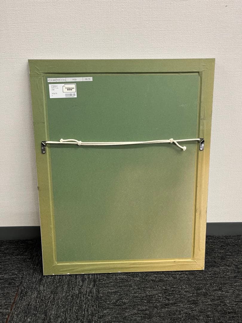 リトグラフ　クロード・ワイズバッシュ　「ソリスト」　直筆サイン　35/75