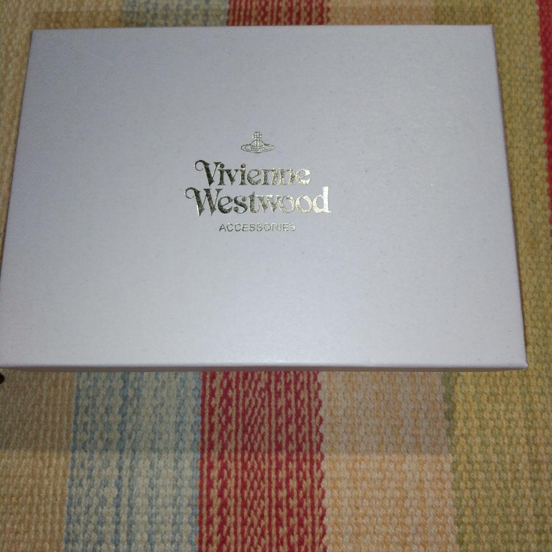 【美品】ヴィヴィアンウエストウッド　財布　3つ折財布　オーブ　ブラック　レザー