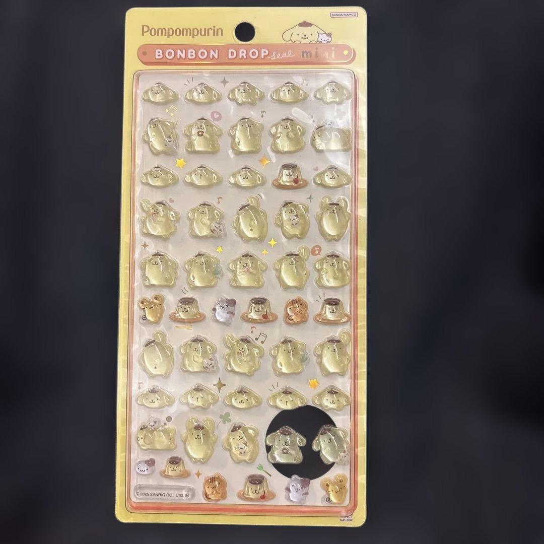 【正規品】ボンボンドロップシールミニ　サンリオ　8種