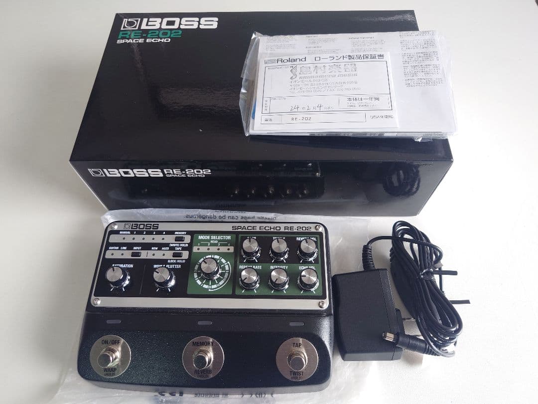 BOSS RE-202 Space Echo 未使用