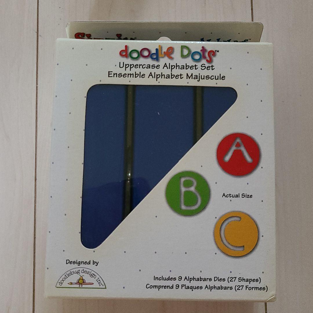 シジックス　ダイカット　アルファベット　大文字　新品・未開封　廃盤品　レア