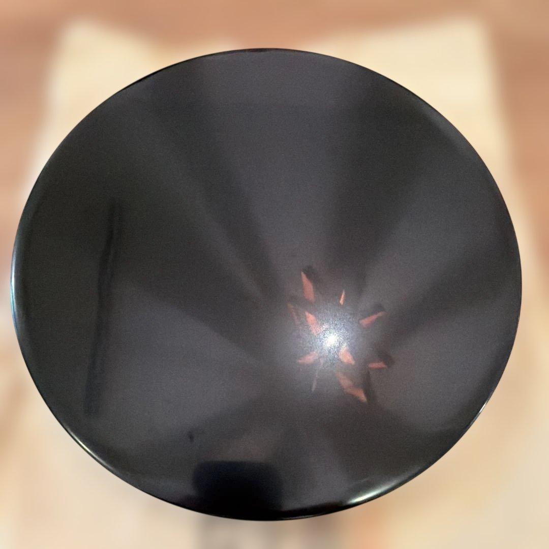 輪島塗 布着本堅地 丸盆蒔絵師 長都 作松蒔絵 金蒔絵伝統工芸士略歴書付き