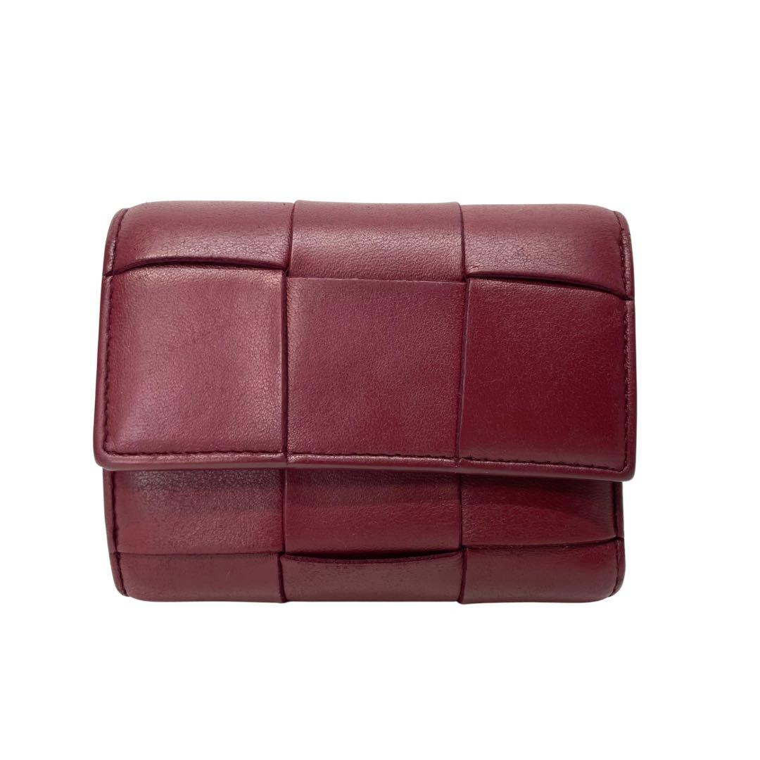 3009 ボッテガヴェネタ 三つ折り財布 カセット コンパクトウォレット マキシ