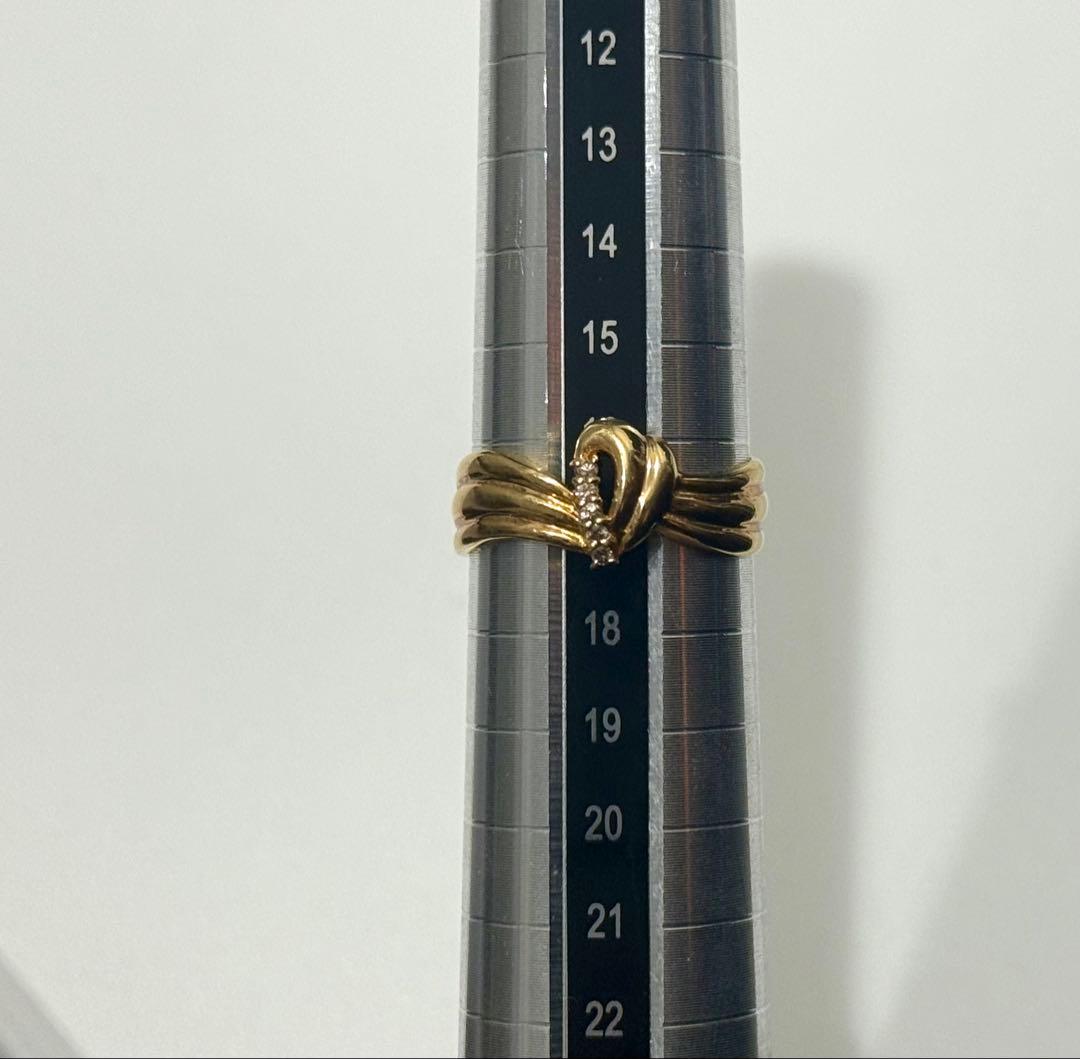 k18メレダイヤ17号リング