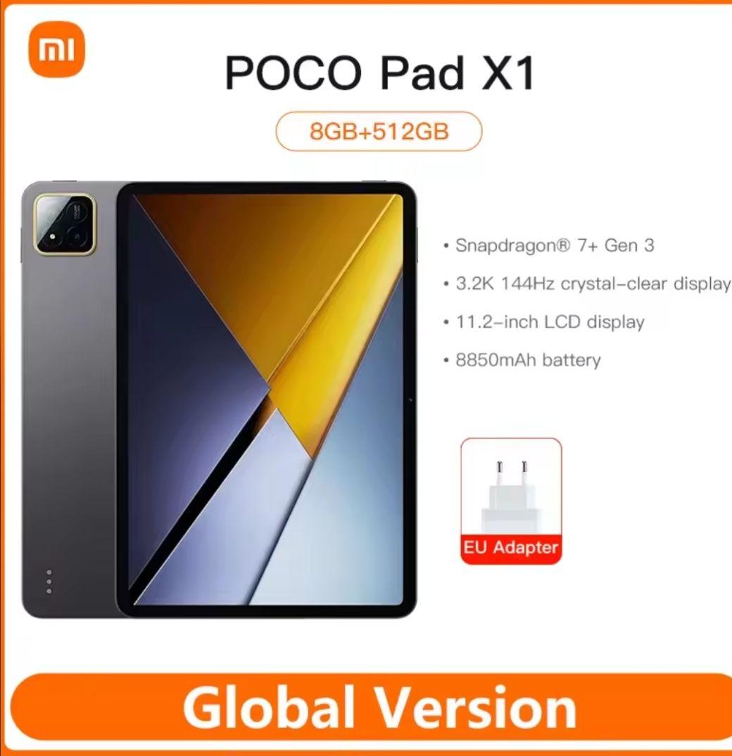 未開封新品 POCO Pad X1 グレー 8GB 512GB グ ローバル版