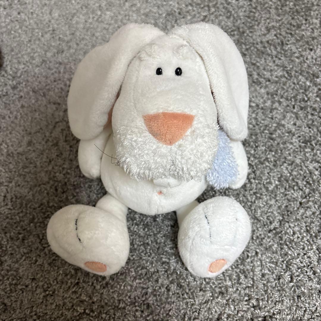 nici ウサギ マフラー 35cmぬいぐるみ