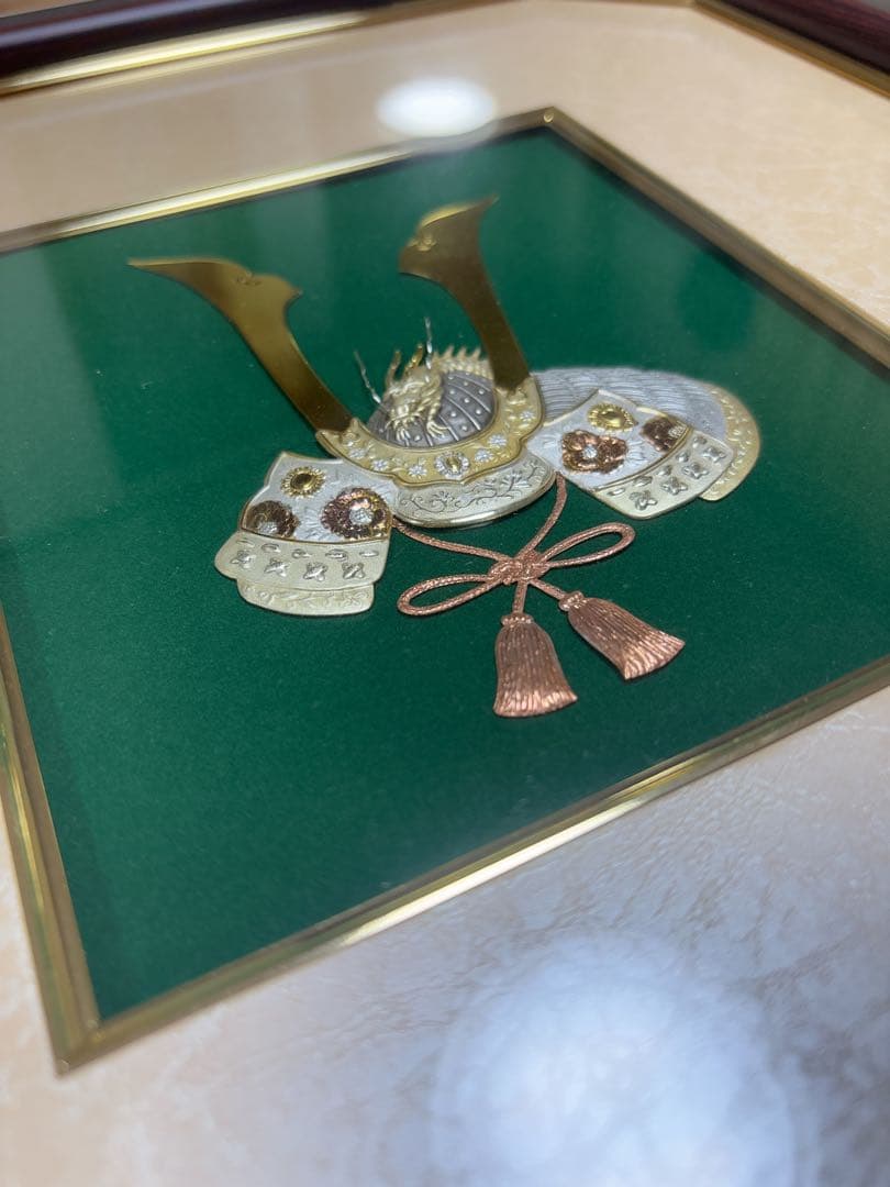 TAKEHIKO 武比古 純銀八角額 兜 6号