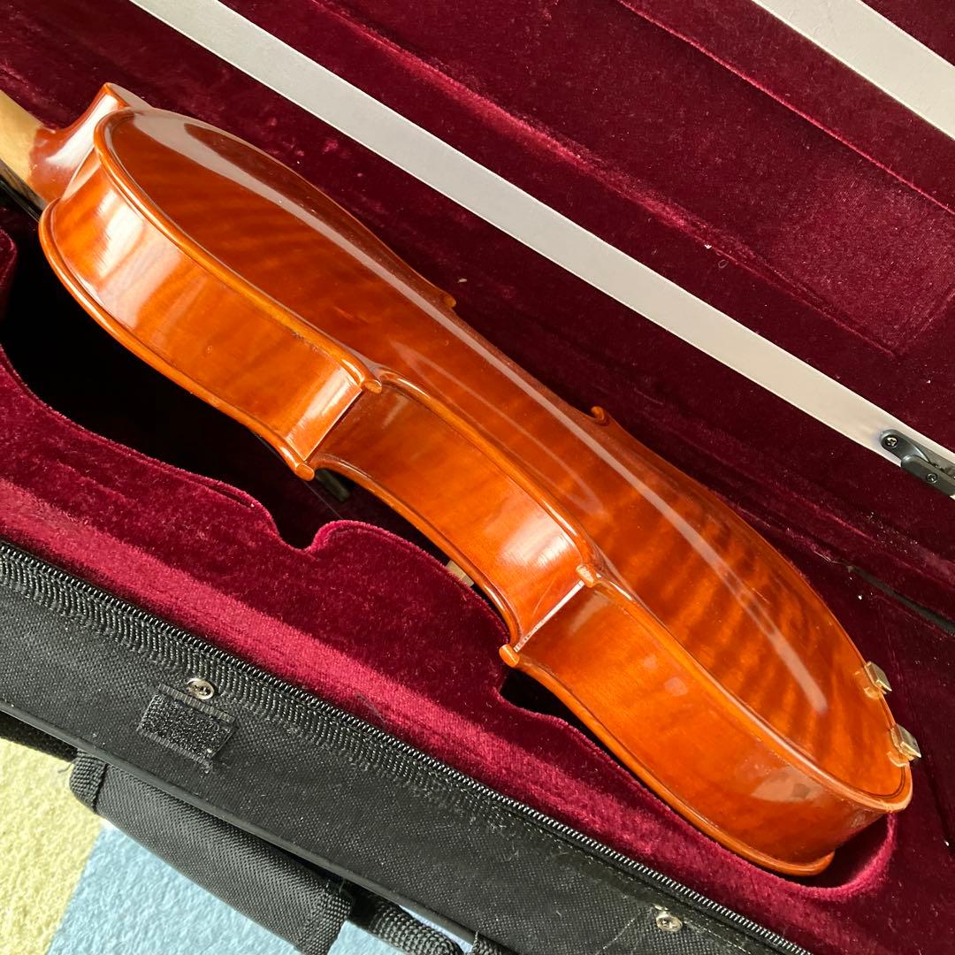 カルロジョルダーノ VS-3　フレット バイオリン4/4 虎目一枚板 一式セット