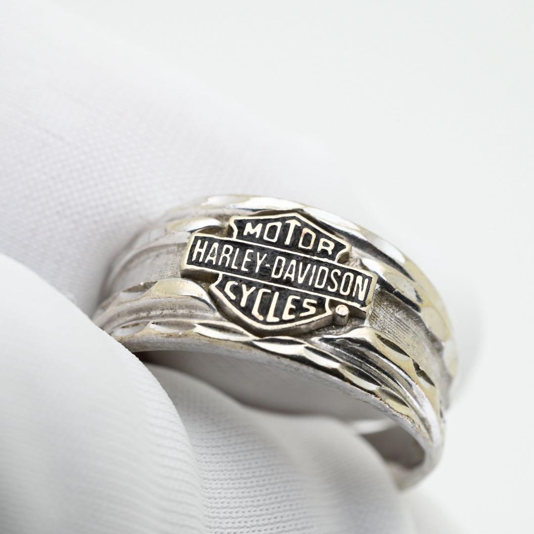 HARLEY-DAVIDSON 10K リング 指輪　19号ハーレーダビッドソン