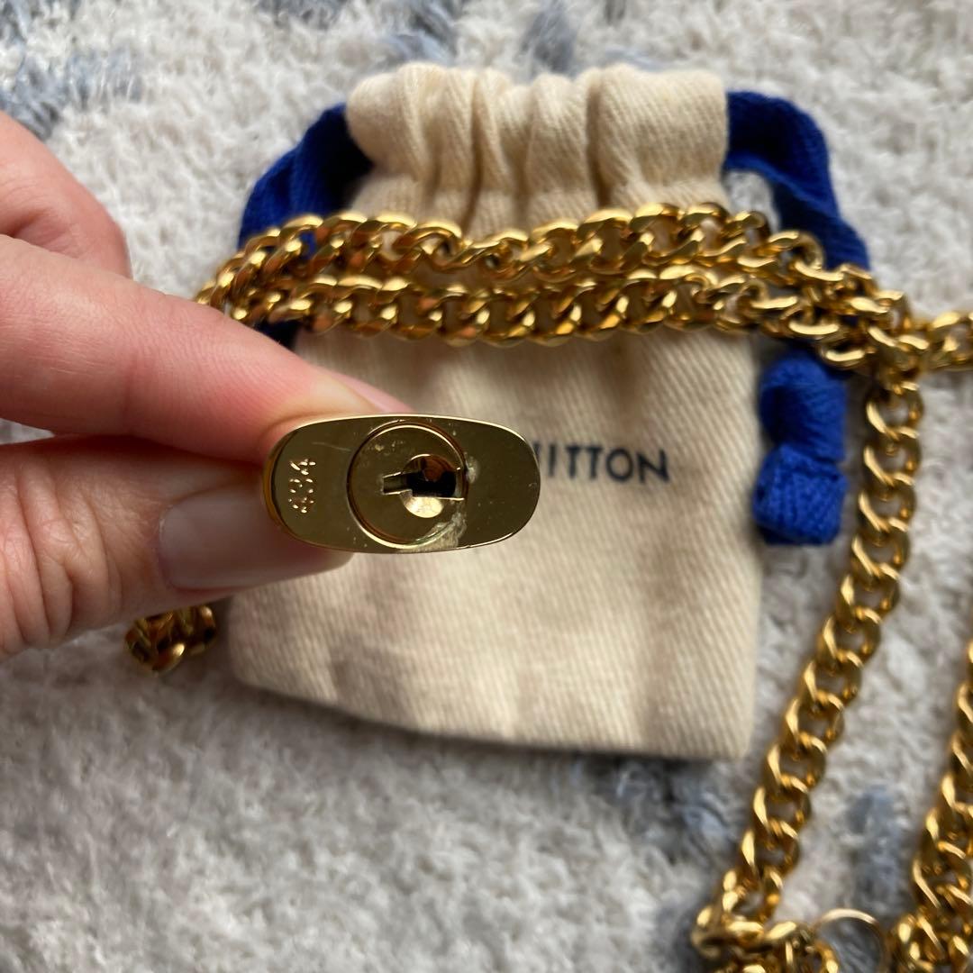LOUISVUITTON南京錠　　喜平ネックレスチェーンお探しの方にも