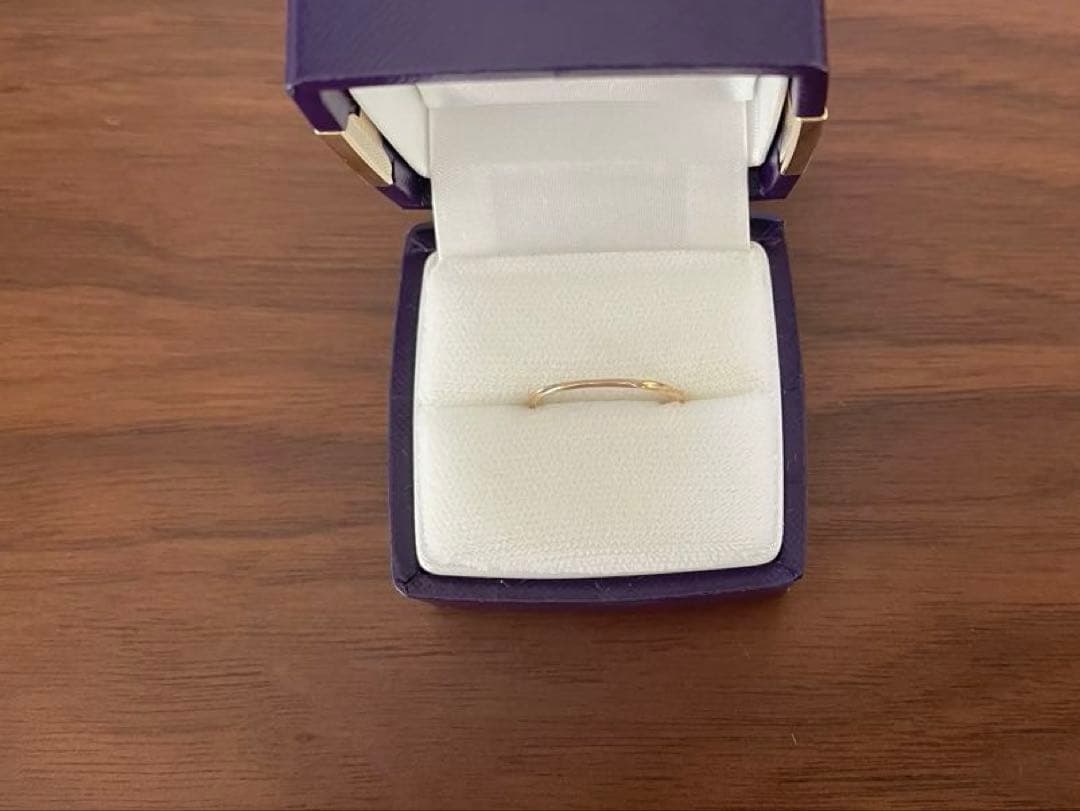 ete ゴールド シンプルリング