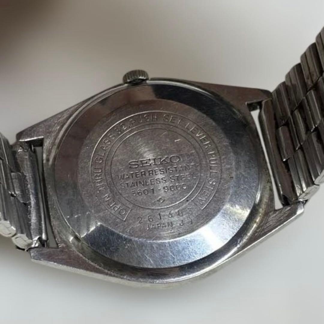 SEIKO セイコー ロードマチック 自動巻き　絹目文字盤 腕時計