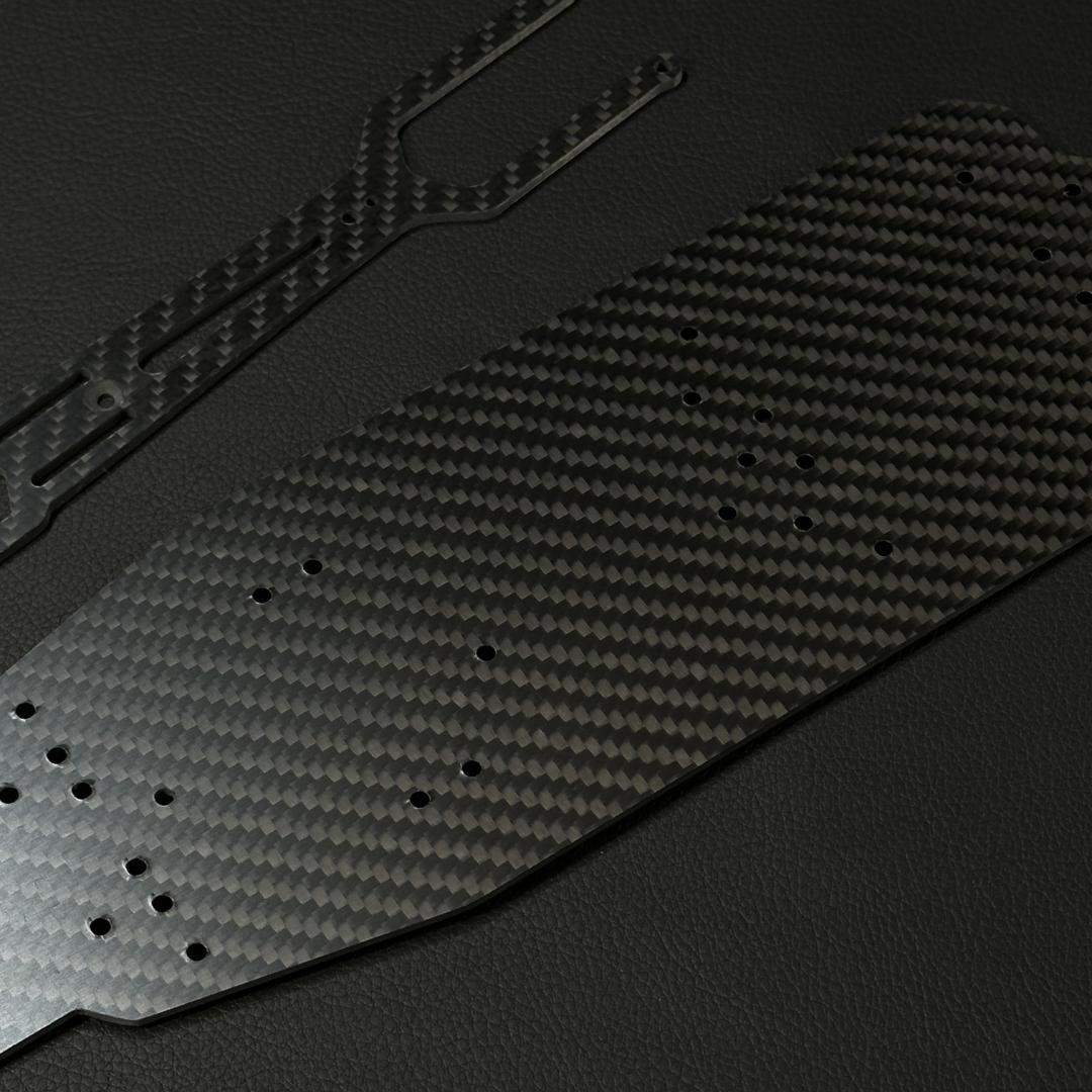 特注品 ヨコモ RD2.0 カーボンシャーシ 2.0mm + アッパ m1518