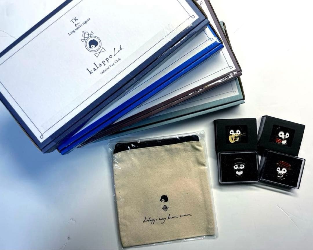 TK from 凛として時雨 ファンクラブ kalappo 限定特典 ピンズ