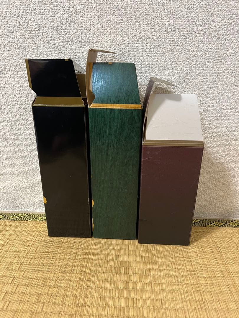 山﨑18年　白州18年　響21年　箱のみ