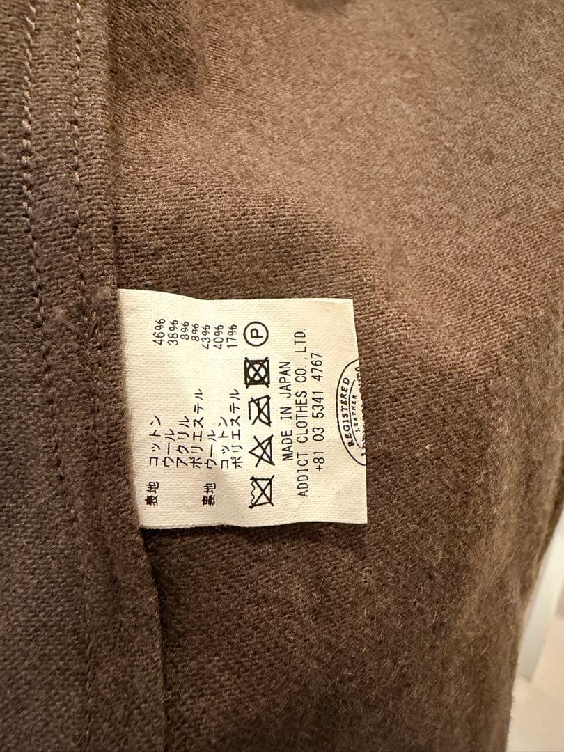 ACV-LN01CW COTTON WOOL LINER COAT サイズ42