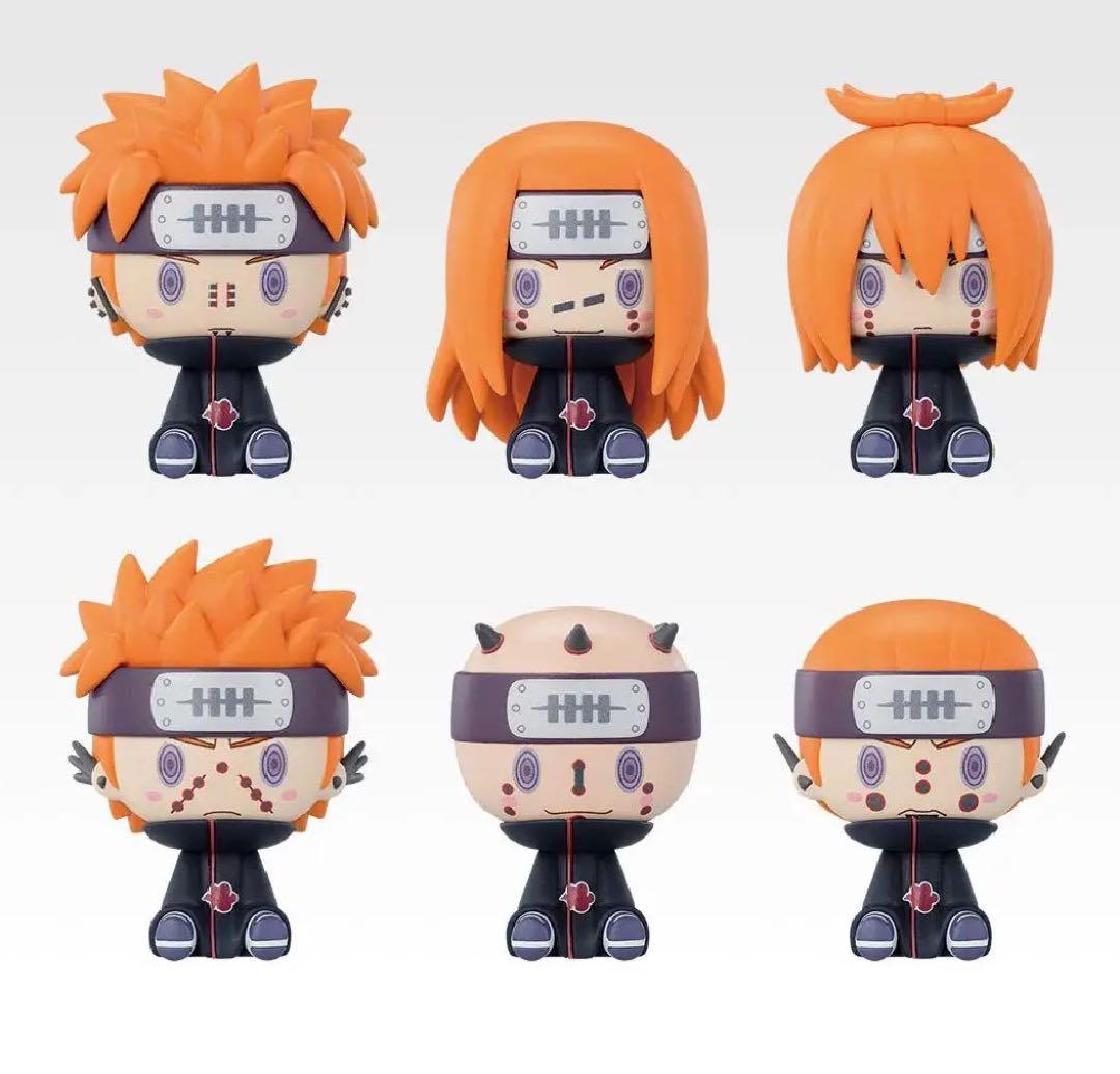 【新品】NARUTO-ナルト　一番くじ　ちょこのっこフィギュア　全6種セット