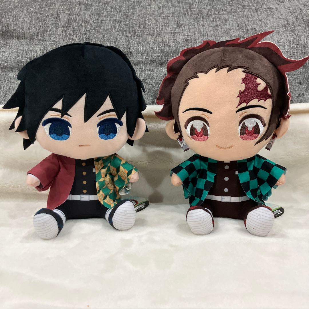 鬼滅の刃 ぬいぷりけ　おすわりBIG1 冨岡義勇 竈門炭治郎 セット【最安値】