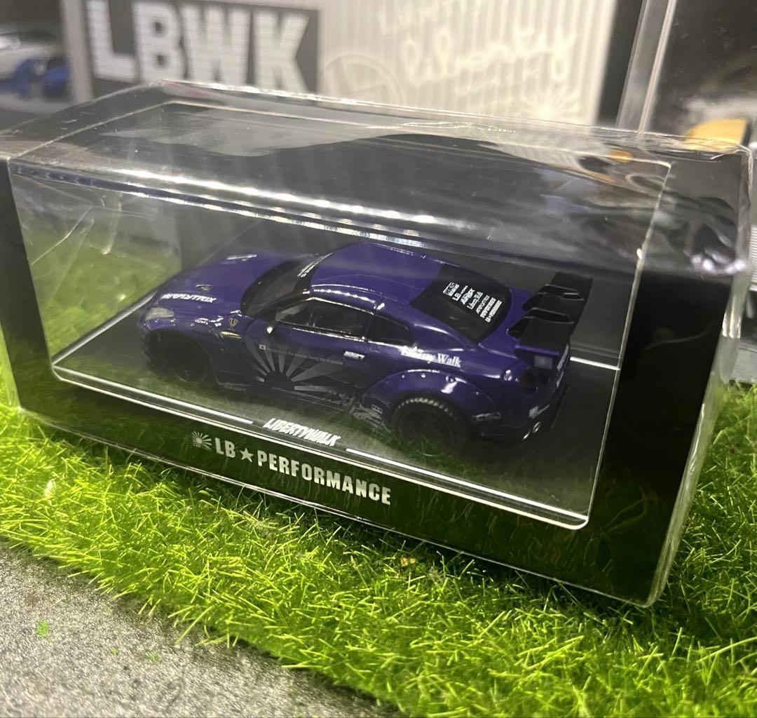 リバティーウォーク 1/64 LB PERFOMANCE GTRのパープル未開封