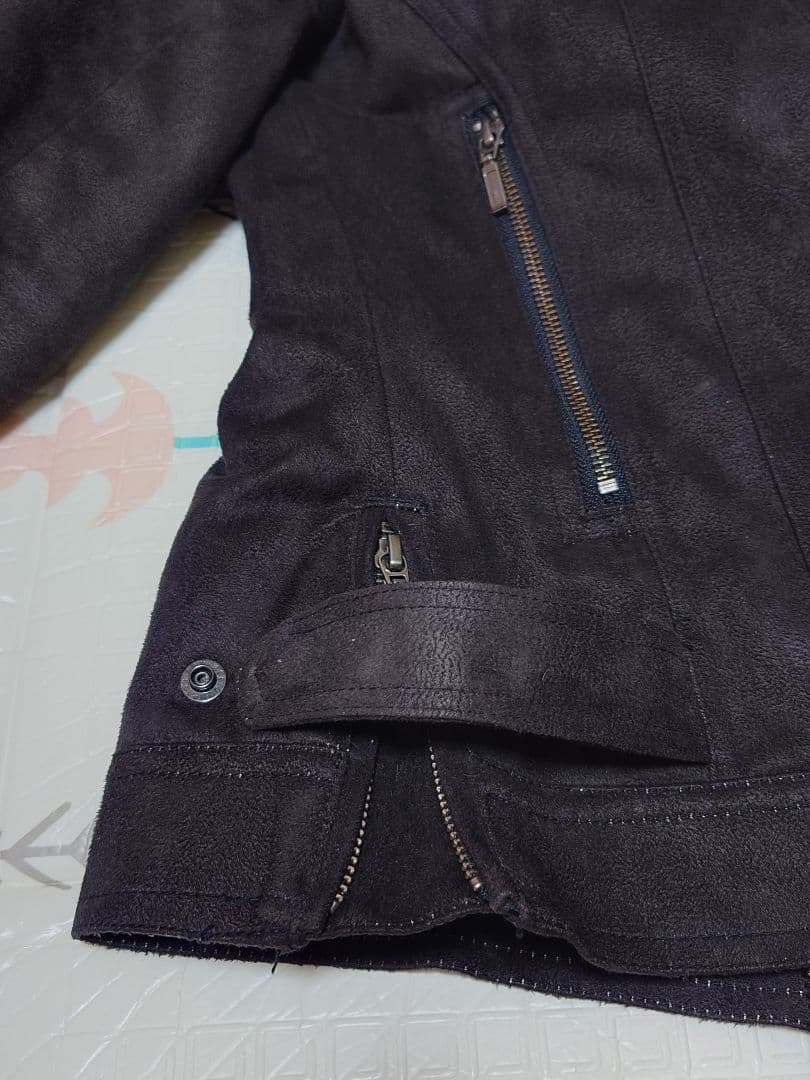 トルネードマート ライダース　ジャケット　スエード　キルティング