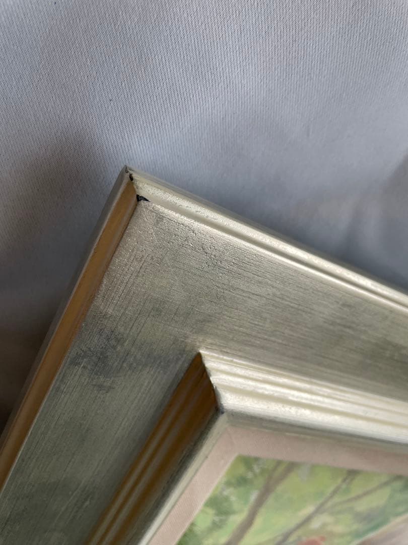 アイリーンフェットマン初めてのお散歩 額装 絵画 エディションナンバー 希少