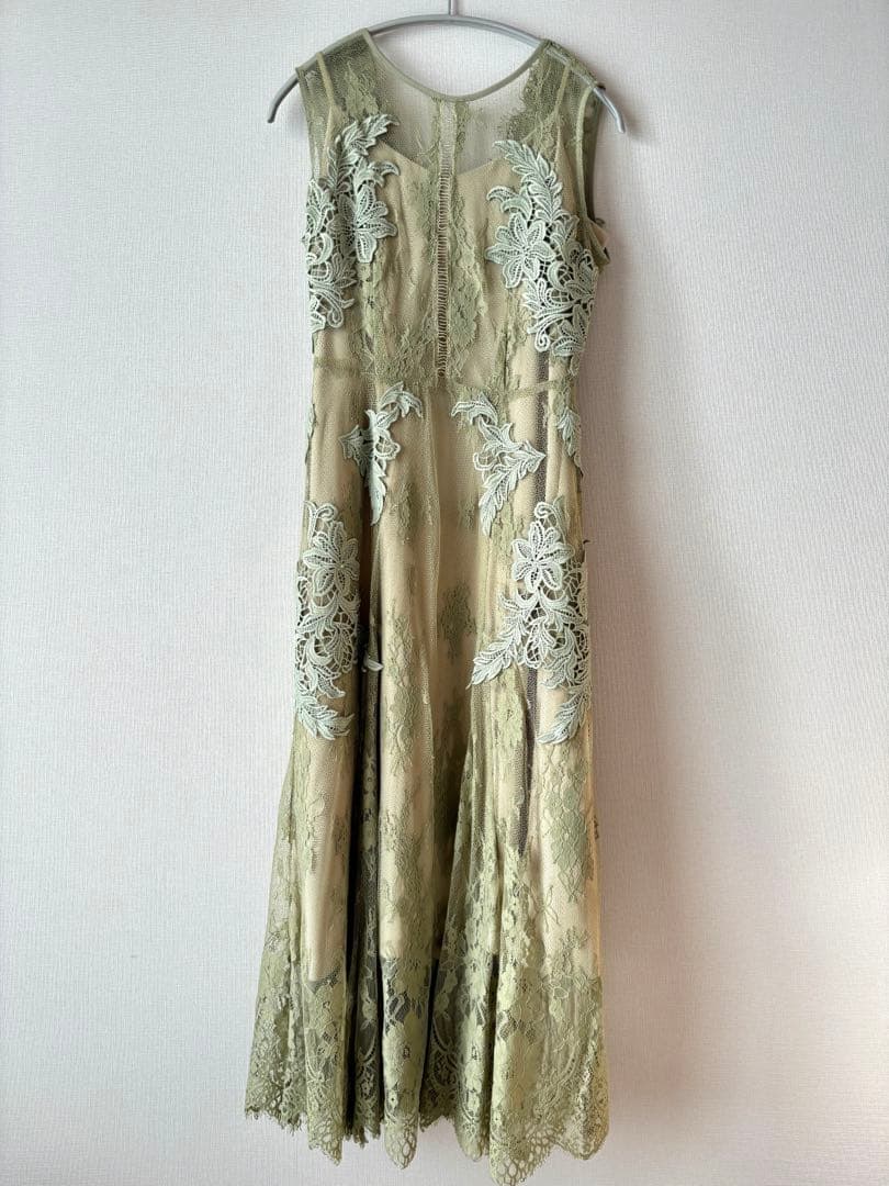 【送料込み】FRAY I.D フレイアイディー　レースモチーフドレス