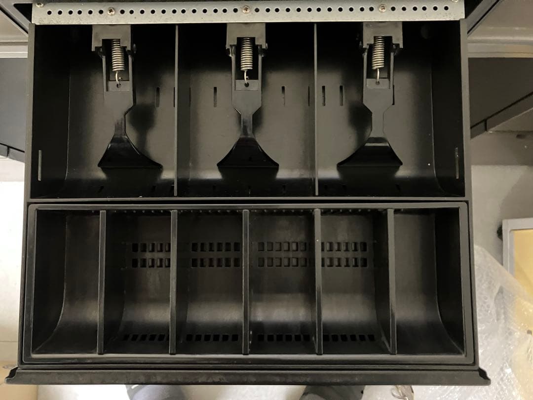 ★セイコースマレジ対応サーマルプリンター&キャッシュドロワー黒一式エプソンSII