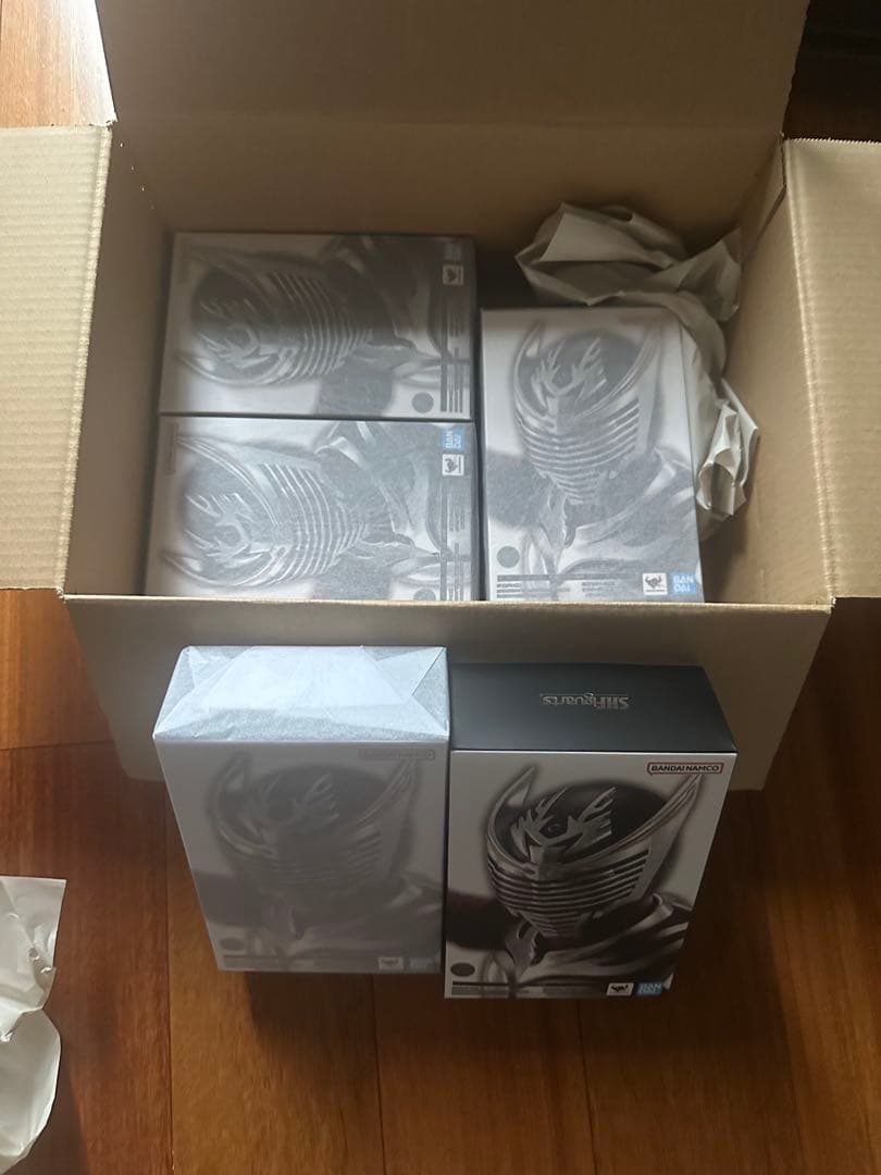 S.H.Figuarts（真骨彫製法）仮面ライダー龍騎　5個セット