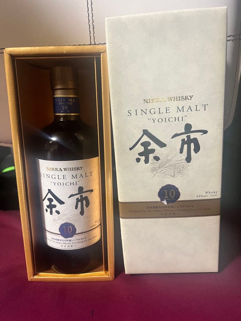 余市10年 旧ラベル ギフトボックス