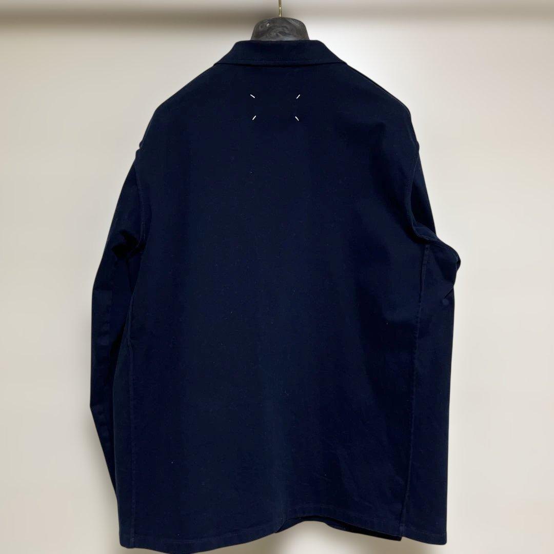 マルジェラ　ネイビー　ジャケット　カバーオール　コットン