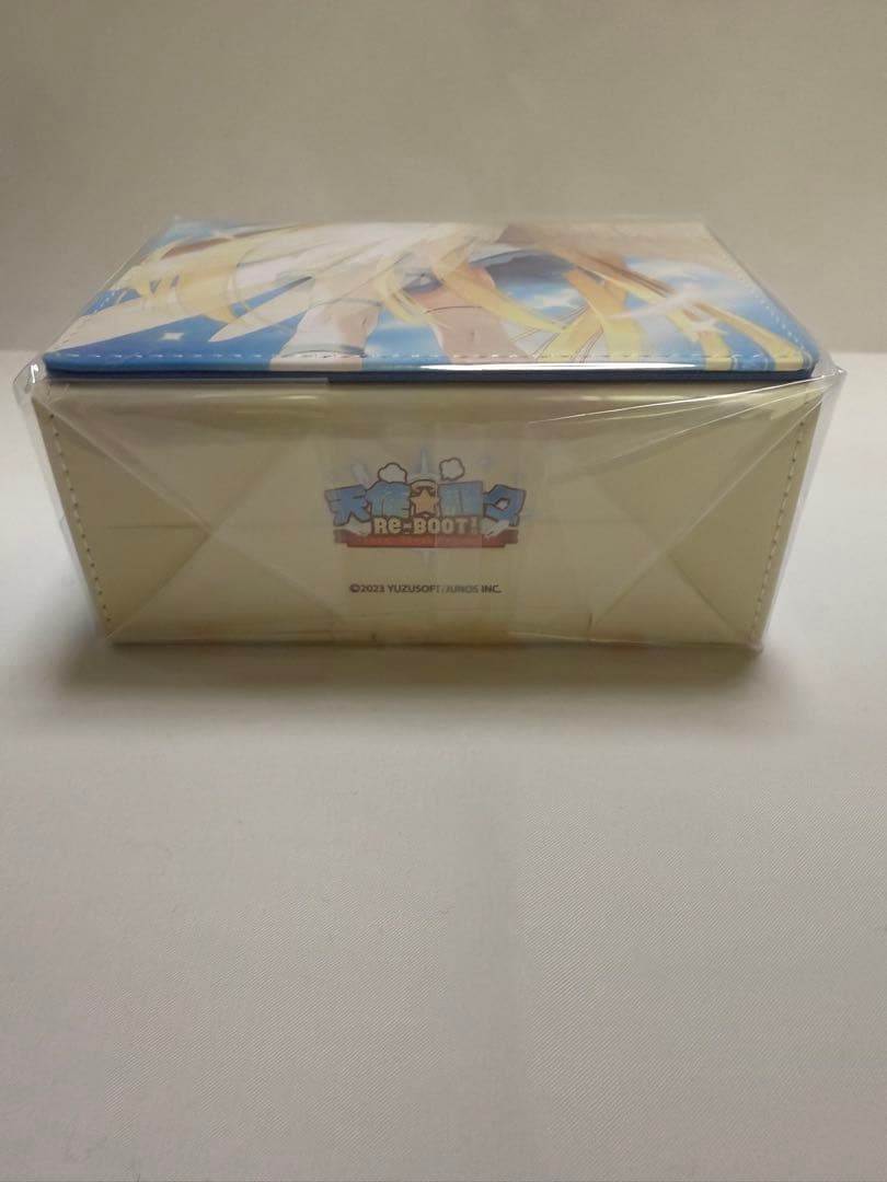 ブロッコリートレカアイテム＜CEX「ゆずソフト」 A賞合皮製デッキケースW未開分