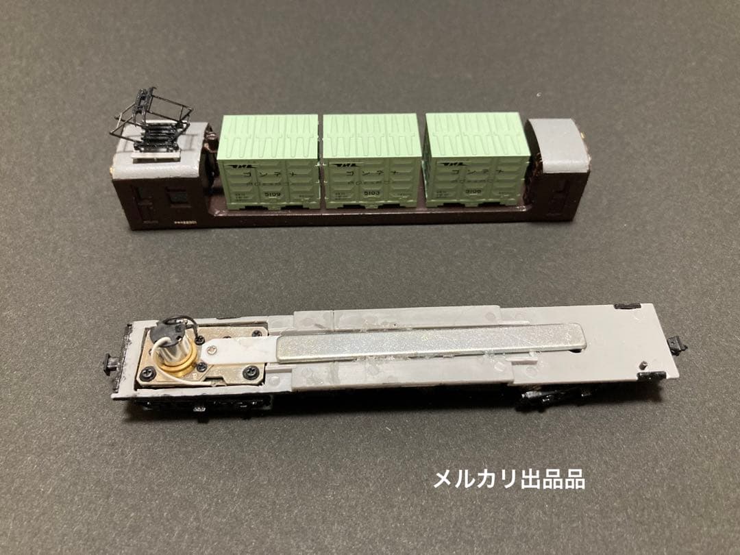 【特製加工品】 クモヤ22001 katoコンテナ付、動力ユニット組込済