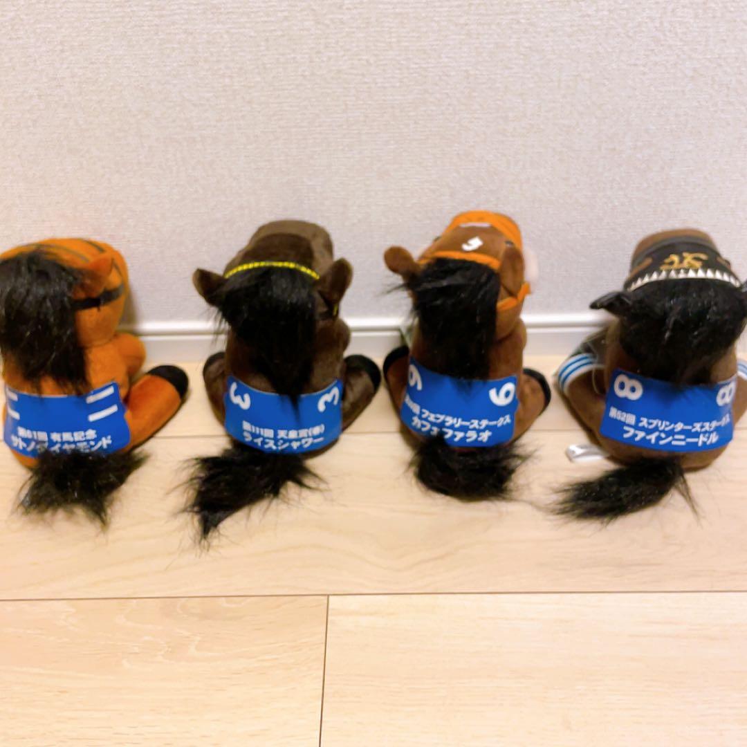 競馬ぬいぐるみ　アイドルホースセット