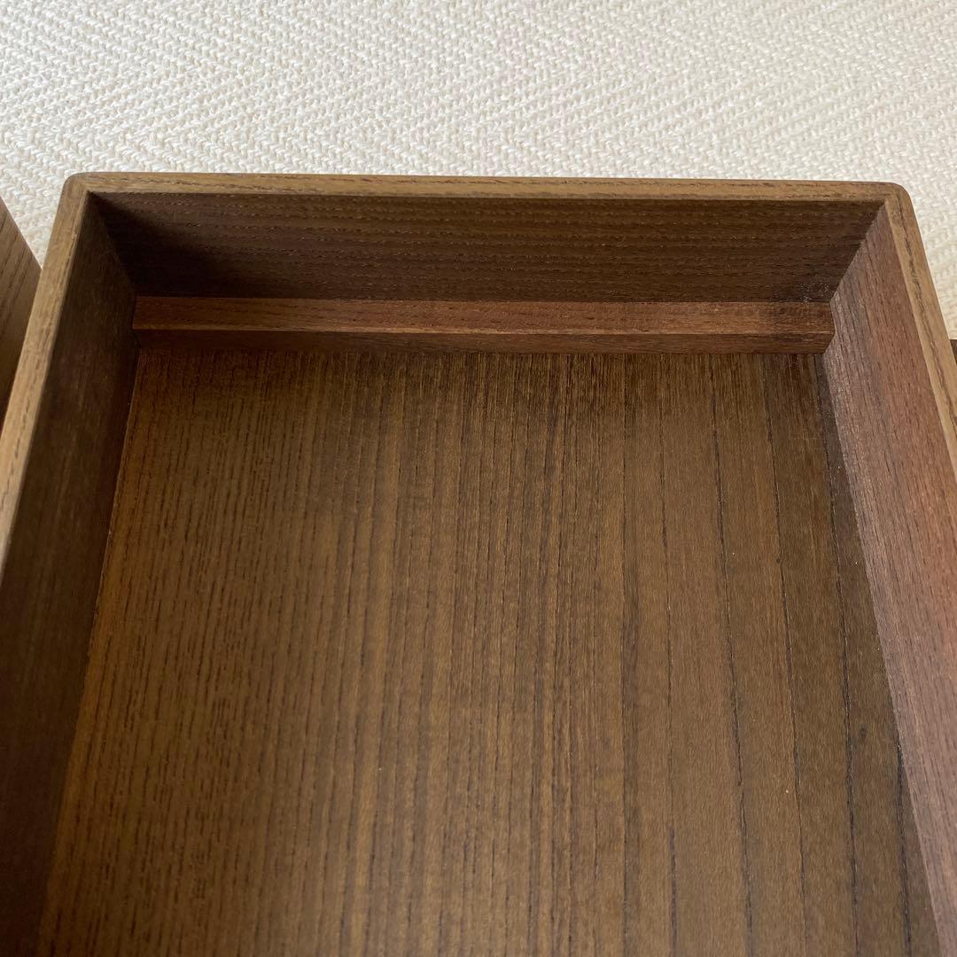 ②千年の神代銘木箱 発掘古代木 数珠 念珠箱 トンボ玉用宝箱 天然木の箱