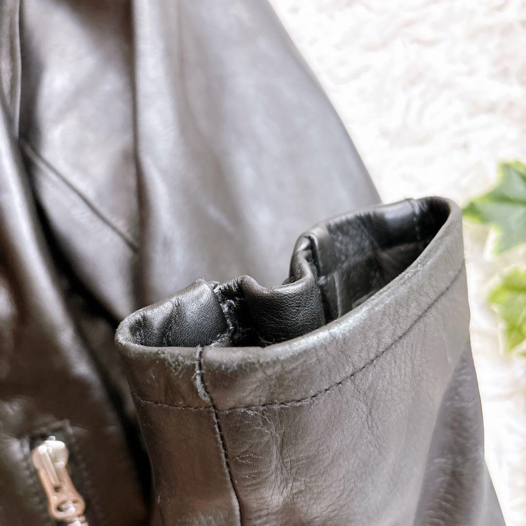 良品　ユナイテッドアローズ　AUTHENTIC WEAR レザージャケット　M