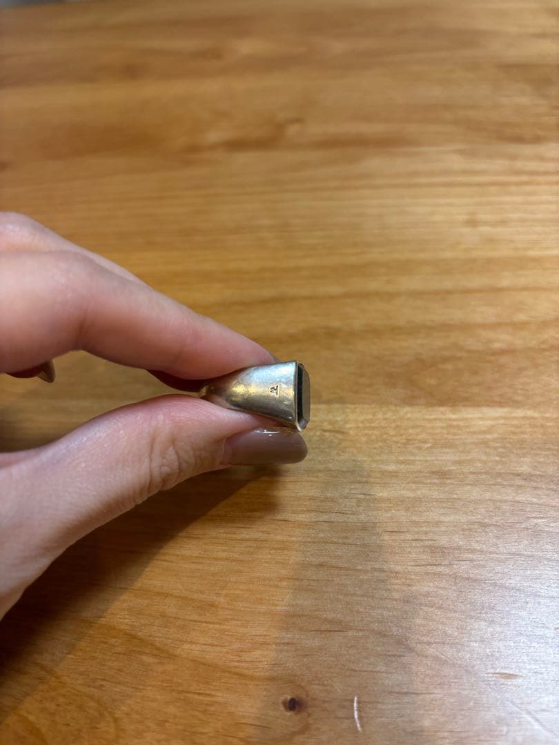 Tom Wood トムウッド　リング　cushion 緑　グリーン　54