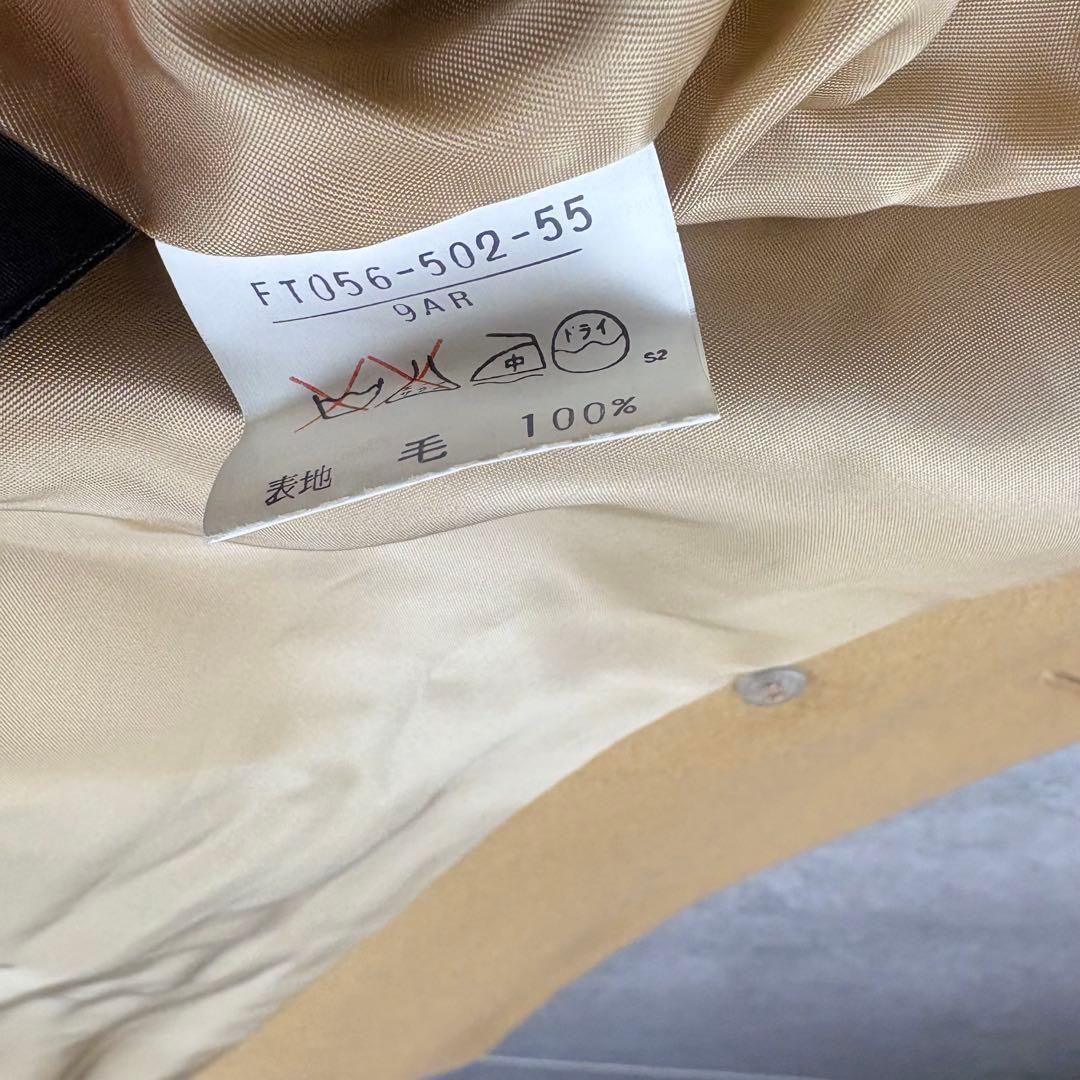 バーバリー　BURBERRY カシミヤ混　　ダブルブ　チェスター　コート　9