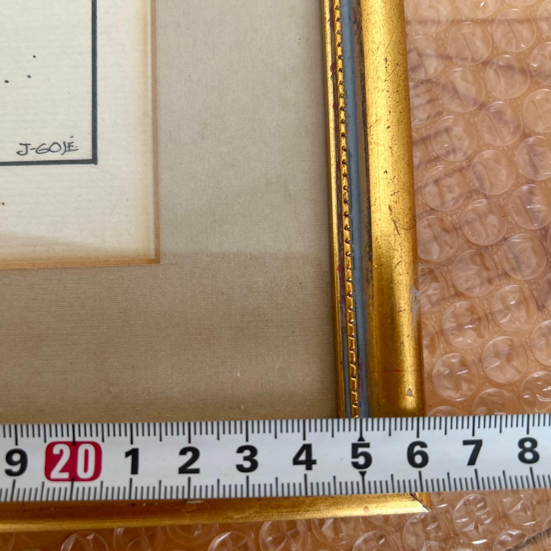 フランス銅版画　ガゼット・デュ・ボントン