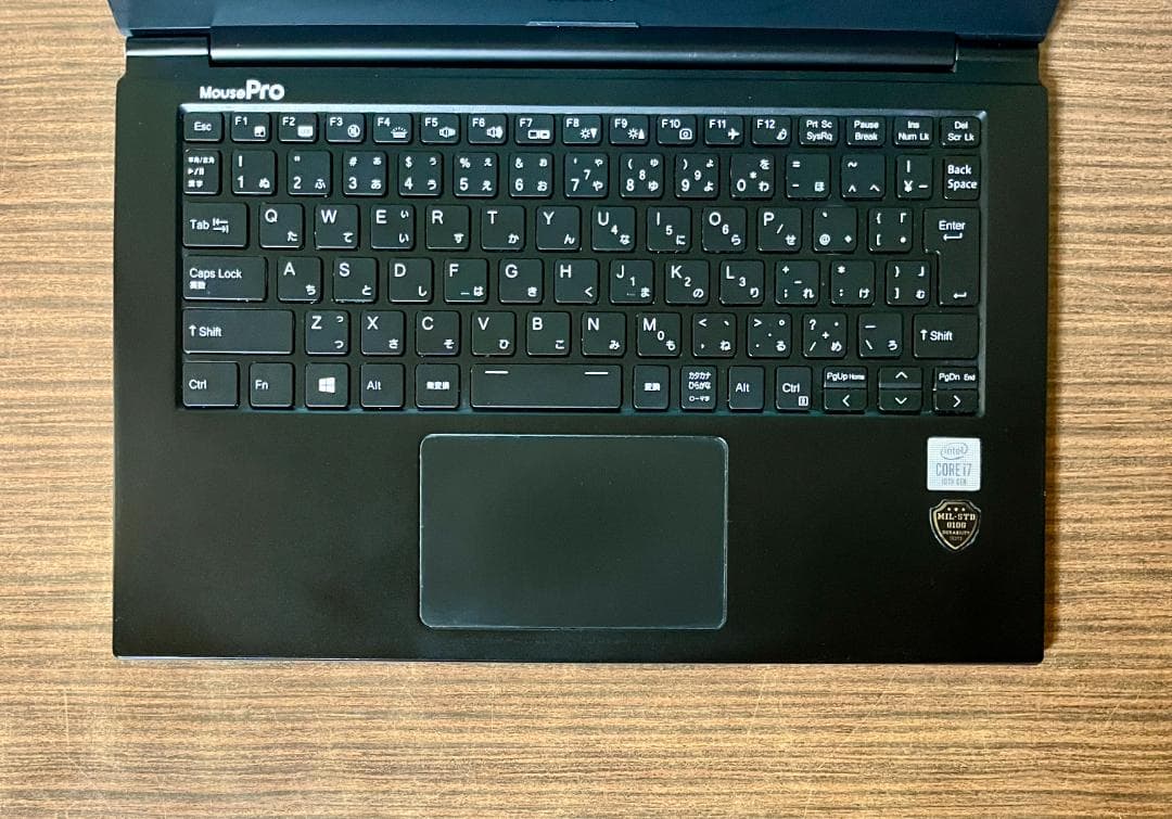 第10世代、i7、フルHD、Mouse Pro、16GB、512GB NVMe