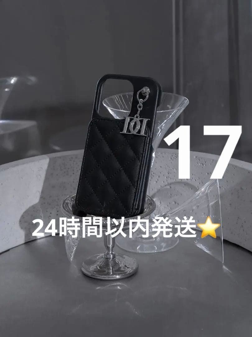 Darich キルティングミラーDDチャームiPhoneケース iPhone17